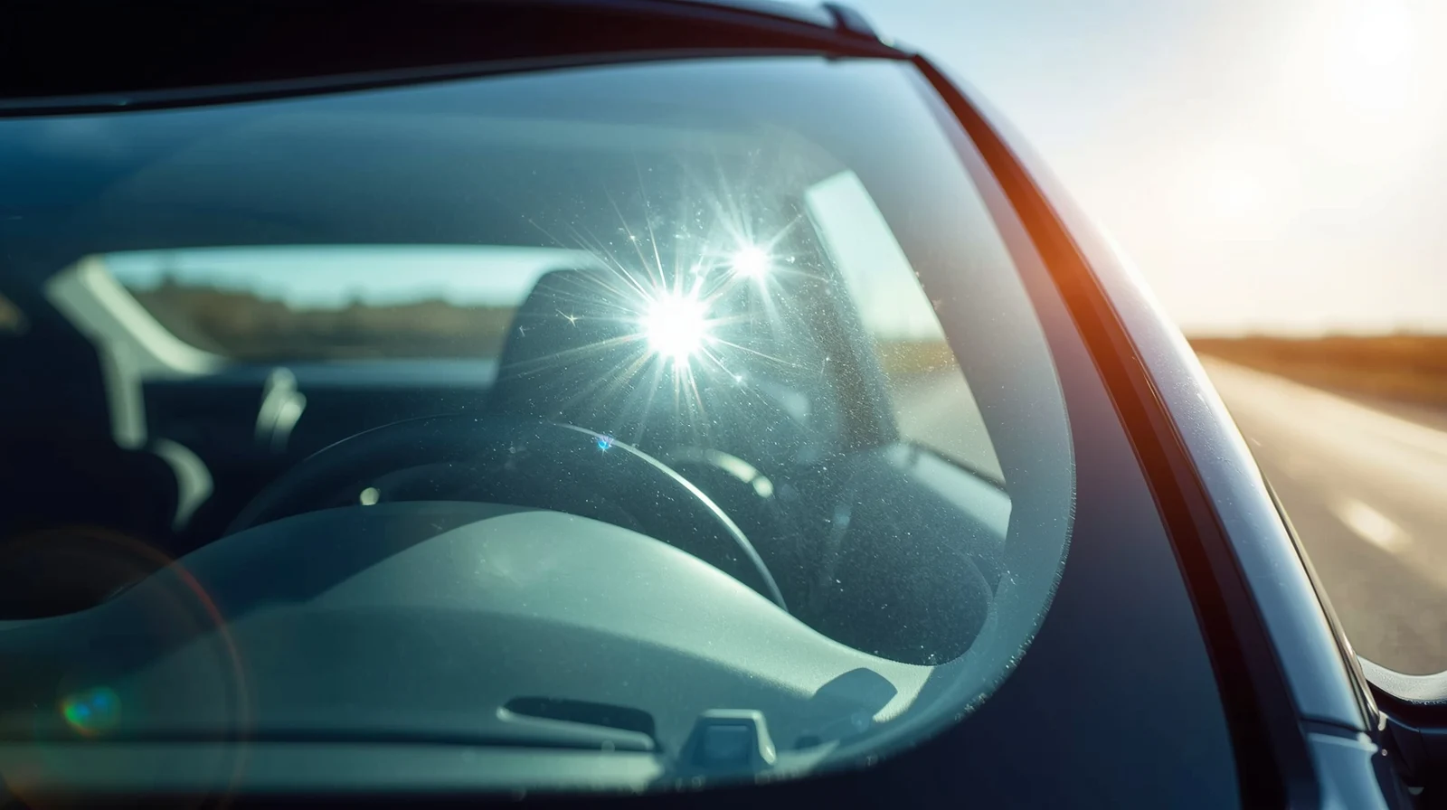 Anti glare window film